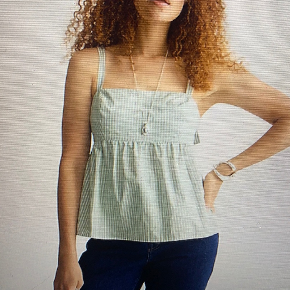 J Crew Tie Should Tank Top